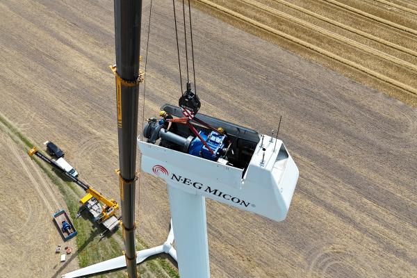 Drive-Train Exchange on a Micon NM 48